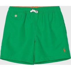 Polo Ralph Lauren - Kąpielówki dziecięce 134-176 cm. Kąpielówki chłopięce Polo Ralph Lauren, bez wzorów, z poliesteru. W wyprzedaży za 159,90 zł.