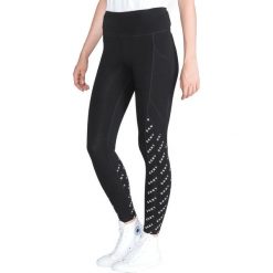 DKNY Legginsy Czarny. Czarne spodnie damskie DKNY, l, bez wzorów, z elastanu. Za 240,95 zł.