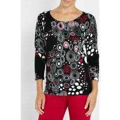 Sweter w kolorze czarnym. Czarne swetry damskie Jacqueline Riu, bez wzorów, klasyczne, bez rękawów, bez kaptura. W wyprzedaży za 79,95 zł.