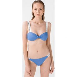 Calvin Klein Dolna część stroju kąpielowego Niebieski. Niebieskie stroje kąpielowe damskie Calvin Klein, s, bez wzorów, z elastanu. Za 185,95 zł.