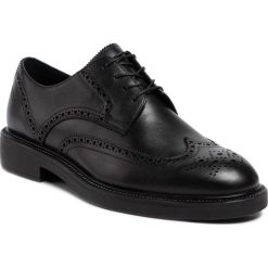 Półbuty VAGABOND - Alex M 4866-101-20 Black. Czarne buty wizytowe męskie Vagabond, bez wzorów, ze skóry, klasyczne, bez zapięcia. Za 549,00 zł.