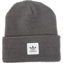 Czapka adidas - Waffle Cuff Kni ED8034 Grefiv/White. Szare czapki męskie Adidas, na zimę, bez wzorów, z materiału, klasyczne. W wyprzedaży za 79,00 zł.