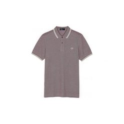 Koszulki polo z krótkim rękawem Fred Perry Twin Tipped Polo Mahogany Oxford. Czerwone koszulki męskie Fred Perry, s, bez wzorów, z krótkim rękawem. Za 257,95 zł.
