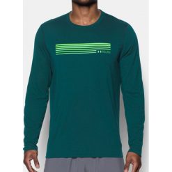 Under Armour Koszulka męska RUN GRAPHIC LS zielona r. S (1299042). Zielone koszulki sportowe męskie Under Armour, m. Za 101,16 zł.