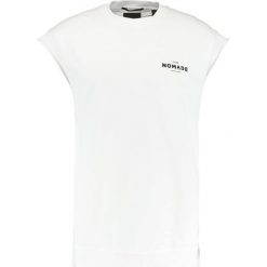 Scotch & Soda CLUB NOMADE CUT OFF Tshirt z nadrukiem denim white. Białe koszulki polo męskie Scotch & Soda, xl, z nadrukiem, z bawełny. Za 249,00 zł.