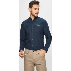 Produkt by Jack & Jones - Koszula. Niebieskie koszule męskie marki PRODUKT by Jack & Jones, s, bez wzorów, z bawełny, casualowe, ze stójką, z długim rękawem. Za 119,90 zł.