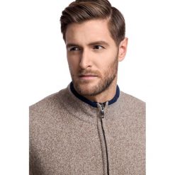 Sweter TOMASSO SWER000131. Pomarańczowe swetry męskie Giacomo Conti, na jesień, m, bez wzorów, z wełny, bez kołnierzyka, bez kaptura. Za 229,00 zł.