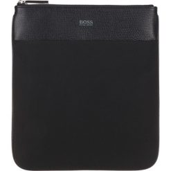 BOSS Meridian Cross body bag Czarny. Czarne torby męskie skórzane Boss, w paski, z materiału, małe. Za 864,95 zł.