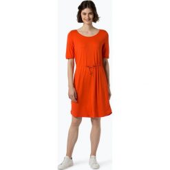 Comma casual identity - Sukienka damska, czerwony. Czerwone sukienki damskie comma casual identity, na co dzień, bez wzorów, casualowe, bez kołnierzyka, bez rękawów, proste. Za 299,95 zł.