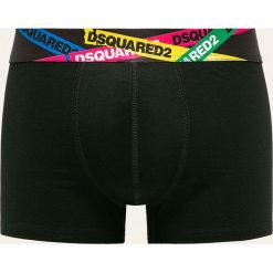 DSQUARED2 - Bokserki. Czarne bokserki męskie Dsquared2, bez wzorów, z elastanu. W wyprzedaży za 139,90 zł.