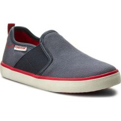 Trampki chłopięce: Tenisówki GEOX – J Kiwi B. P J72A7P 01054 C0735 Morski/Czerwony