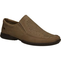Półbuty rieker 07957-64. Półbuty męskie Rieker, bez wzorów, bez zapięcia. Za 289,99 zł.