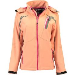 Kurtka softshellowa "Tara" w kolorze pomarańczowym. Pomarańczowe kurtki damskie Canadian Peak, l, bez wzorów, bez kaptura. W wyprzedaży za 249,95 zł.