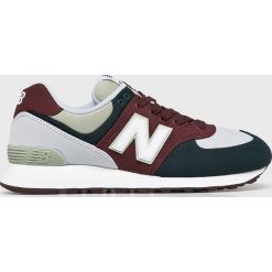 New Balance - Buty ML574INE. Brązowe buty sportowe męskie marki New Balance, z gumy. W wyprzedaży za 299,90 zł.