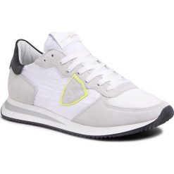 Sneakersy PHILIPPE MODEL - Trpx TRPX W014 Blanc Noir. Białe sneakersy męskie Philippe Model, bez zapięcia. Za 1119,00 zł.