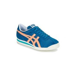 Buty Onitsuka Tiger TIGER CORSAIR NYLON. Niebieskie trampki męskie marki Onitsuka Tiger, bez wzorów, z nylonu, bez zapięcia. Za 279,20 zł.