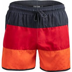 Spodenki męskie SKMT601A - czerwony wiśniowy - Outhorn. Czerwone spodenki i szorty męskie marki Outhorn, na lato, m, bez wzorów, z materiału. Za 54,99 zł.