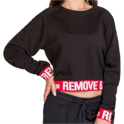 ALPHA INDUSTRIES RBF CROPPED SWEATER WMN > 126060003. Czerwone bluzy damskie Alpha Industries, m, bez wzorów, z bawełny, z krótkim rękawem, długie, bez kaptura. W wyprzedaży za 199,99 zł.