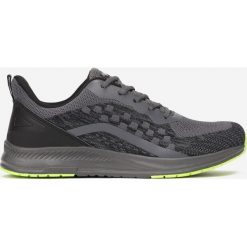 Ciemnoszare Buty Sportowe We're Crazy. Szare buty sportowe męskie Born2be, bez zapięcia. Za 109,99 zł.