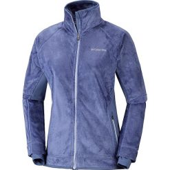 Kurtka polarowa "Pearl Plush" w kolorze niebieskim. Niebieskie bluzy damskie Columbia, xs, bez wzorów, z materiału, klasyczne, bez kaptura. W wyprzedaży za 219,95 zł.