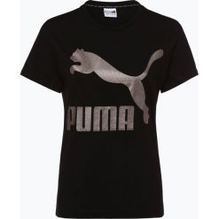 Puma - T-shirt damski, czarny. Czarne t-shirty damskie Puma, m, z nadrukiem, bez kołnierzyka. Za 139,95 zł.