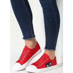 Czerwone Trampki Livin' La Vida Loca. Czerwone trampki i tenisówki damskie vices, bez wzorów, bez zapięcia. Za 49,99 zł.