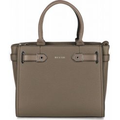 Bessie London torebka damska khaki Reese. Brązowe torebki klasyczne damskie Bessie London, bez wzorów, eleganckie, bez dodatków. W wyprzedaży za 179,00 zł.