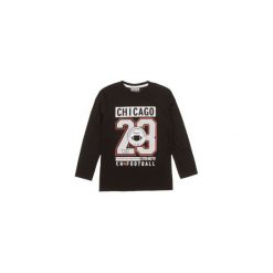 T-shirty chłopięce: t-shirt długi rękaw chłopięcy gładki, z printem