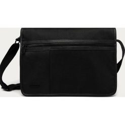 Medicine - Torba Sustainable Classic. Czarne torby męskie skórzane MEDICINE, w paski, z poliesteru, biznesowe. Za 149,90 zł.