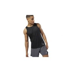Topy na ramiączkach / T-shirty bez rękawów Reebok Sport Koszulka Running Speedwick. Czarne koszulki męskie Reebok Sport, s, bez wzorów, sportowe, bez kołnierzyka. Za 149,00 zł.
