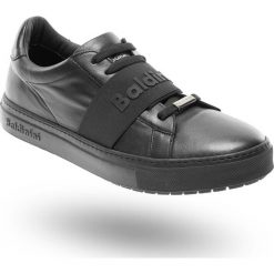 SNEAKERSY SKÓRZANE Baldinini. Czarne sneakersy męskie Baldinini, na sznurówki. Za 971,40 zł.