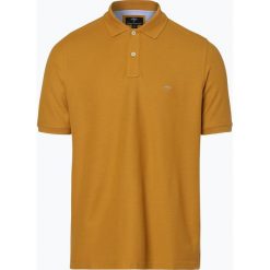 Fynch Hatton - Męska koszulka polo, żółty. Żółte koszulki polo Fynch-Hatton, l, z haftami, z bawełny. Za 179,95 zł.