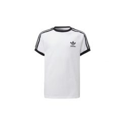 T-shirty z krótkim rękawem Dziecko adidas Koszulka 3-Stripes. Białe t-shirty chłopięce Adidas, bez wzorów, z krótkim rękawem. Za 89,95 zł.