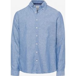 Koszula "Daniel" w kolorze błękitnym. Niebieskie koszule męskie BRAX, s, bez wzorów, button down, bez rękawów. W wyprzedaży za 119,95 zł.