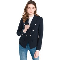 Vero Moda Sail Blezer Niebieski. Niebieskie kurtki damskie Vero Moda, bez wzorów, z elastanu. Za 219,95 zł.