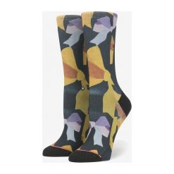 Stance Mine Skarpetki Żółty Wielokolorowy. Żółte skarpetki męskie Stance, bez wzorów, z elastanu. Za 68,95 zł.