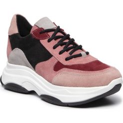 Sneakersy STEVE MADDEN - Zela SM11000314-03002-535 Burgundy Suede. Różowe półbuty damskie Steve Madden, ze skóry. Za 519,00 zł.