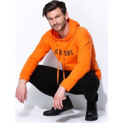Bluzy męskie: Pomarańczowa Bluza Sharp Orange