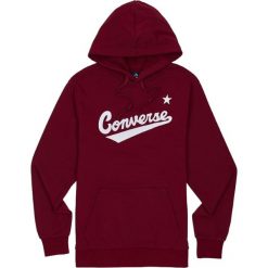 Converse Script Hoodie FT 10017675-A07. Czerwone bluzy męskie Converse, s, bez wzorów, bez kołnierzyka, bez rękawów, bez kaptura. W wyprzedaży za 199,00 zł.