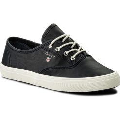 Tenisówki GANT - New Haven 16531408 Marine G69. Niebieskie półbuty damskie GANT, bez wzorów, ze skóry, bez zapięcia. W wyprzedaży za 229,00 zł.