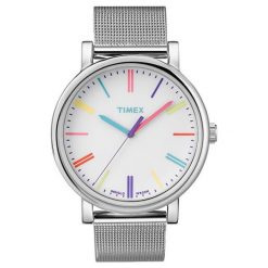 Timex Zegarek Damski Modern Originals T2N791M. Szare zegarki damskie marki Timex, ze stali. W wyprzedaży za 243,00 zł.