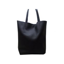 Duża skórzana torba Hobo. Szare torby na laptopa Pracownia6-9, bez wzorów, ze skóry. Za 300,00 zł.