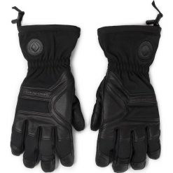 Rękawice narciarskie BLACK DIAMOND - Patrol Gloves BD801419 Blak. Czarne rękawiczki damskie Black Diamond, bez wzorów, z elastanu. W wyprzedaży za 379,00 zł.