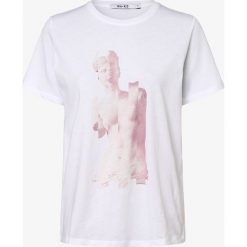 NA-KD - T-shirt damski – Statue Tee, biały. Białe t-shirty damskie NA-KD, s, z nadrukiem, klasyczne, z klasycznym kołnierzykiem. Za 99,95 zł.