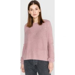 Silvian Heach Nirgua Sweter Różowy. Różowe bluzy damskie Silvian Heach, s, z aplikacjami, z wełny, bez rękawów, bez kaptura. Za 438,95 zł.