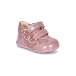 Buty Dziecko Geox B KAYTAN. Różowe trampki dziewczęce Geox, bez wzorów, bez zapięcia. Za 259,00 zł.