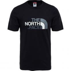 KOSZULKA THE NORTH FACE EASY > T92TX3JK3. Koszulki męskie The North Face, s, z nadrukiem, z bawełny, klasyczne, z klasycznym kołnierzykiem, z krótkim rękawem, krótkie. W wyprzedaży za 99,99 zł.