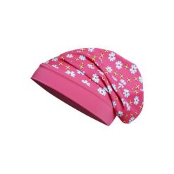 Playshoes Czapka UV Beanie Kwiatki - Gr.Moda (2 - 6 lat). Brązowe czapeczki niemowlęce marki Playshoes, w kwiaty, z elastanu. Za 29,00 zł.