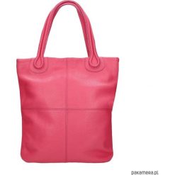 Torebka skórzana MAGNIFICA marki Bolsa. Różowe torebki klasyczne damskie marki Pakamera, ze skóry, na ramię. Za 549,00 zł.