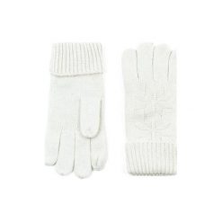 Rękawiczki Ufa Ecru. Rękawiczki damskie Art of Polo, na zimę, bez wzorów, z wełny. Za 29,90 zł.